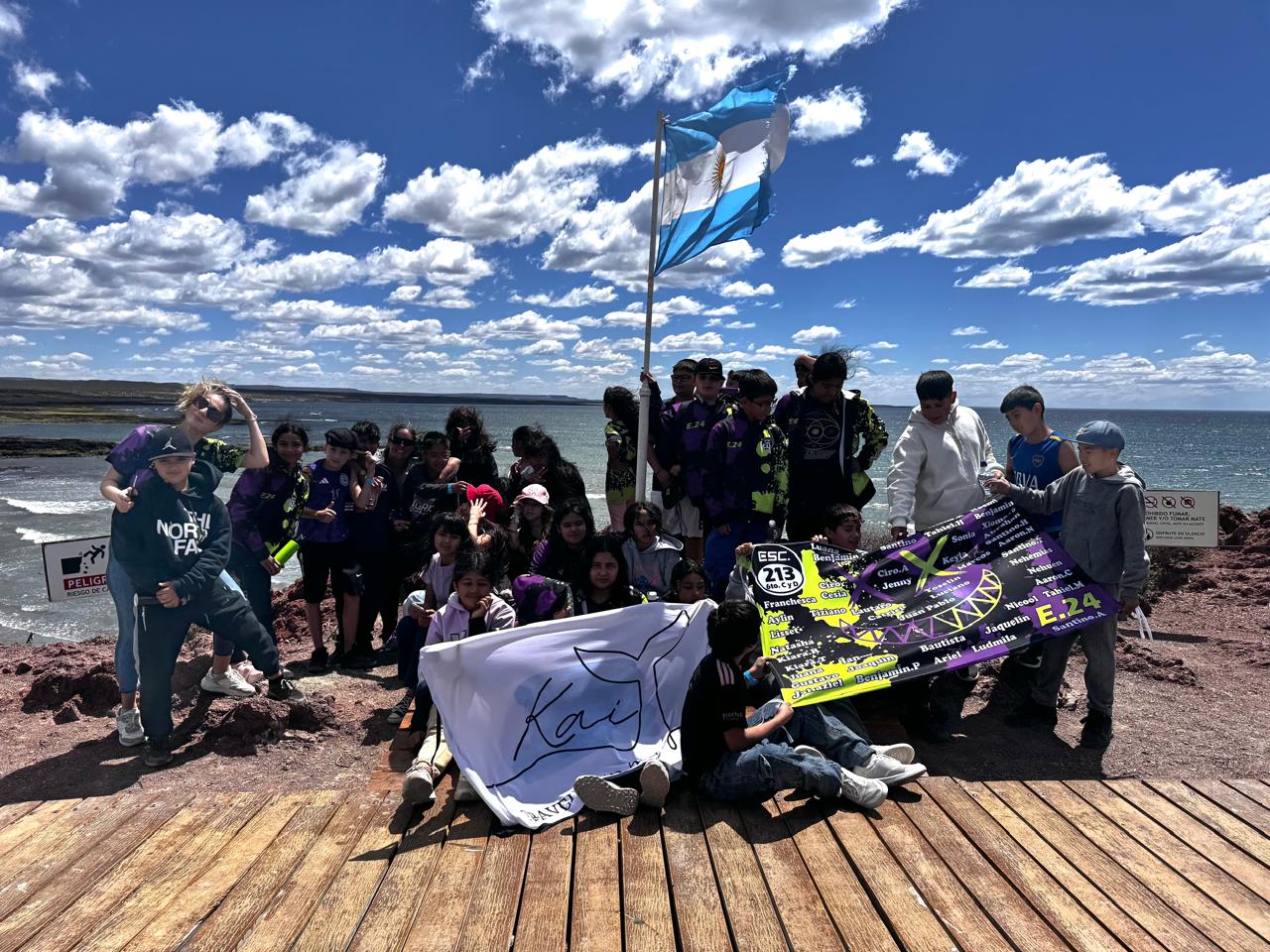 Estudiantes en viaje